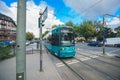 Public transportation in Frankfurt, Germany Royalty Free Stock Photo