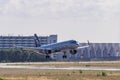 FRANKFURT,GERMANY 11.08.2019 Russian Aeroflot AIRLINES Boeing landing at the fraport airport based in Frankfurt