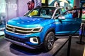 Volkswagen VW Tarok 4Motion pickup truck at IAA, 2020 model year, produced by German automaker Volkswagen Group Royalty Free Stock Photo