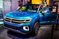 Volkswagen VW Tarok 4Motion pickup truck at IAA, 2020 model year, produced by German automaker Volkswagen Group Royalty Free Stock Photo