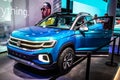 Volkswagen VW Tarok 4Motion pickup truck at IAA, 2020 model year, produced by German automaker Volkswagen Group Royalty Free Stock Photo