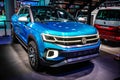 Volkswagen VW Tarok 4Motion pickup truck at IAA, 2020 model year, produced by German automaker Volkswagen Group Royalty Free Stock Photo