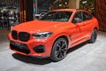 FRANKFURT, GERMANY - SEP 11, 2019: New BMW X4 M car model showcased at the Frankfurt IAA Motor Show 2019