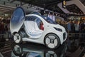 Smart Vision EQ Fortwo, autonomous concept car, at IAA 2017 Frankfurt Motor Show