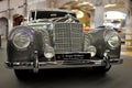 FRANKFURT, GERMANY - SEPT 2019: retro MERCEDES cabriolet, IAA International Motor Show Auto Exhibtion