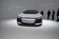 Frankfurt, Germany, September 13-2017: Audi Aicon Concept at IAA 2017 Royalty Free Stock Photo