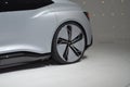 Frankfurt, Germany, September 13-2017: Audi Aicon Concept at IAA 2017 Royalty Free Stock Photo