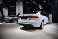 Frankfurt, Germany, September 12-2017: Jaguar XF at IAA 2017