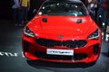 Frankfurt, Germany, September 12-2017: Kia Stinger at IAA 2017