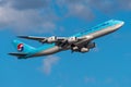 Korean Air Cargo Boeing 747-8F Royalty Free Stock Photo