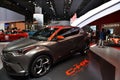 Frankfurt, Germany, September 14-2017: Toyota C-HR Hy-Power Concept at IAA 2017