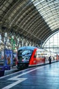 Frankfurt Hauptbahnhof Central Station Royalty Free Stock Photo