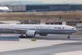 Frankfurt, hesse/germany - 25 06 18: air china airplane on ground at frankfurt airport germany