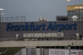 Frankfurt Airport Sign in Germany