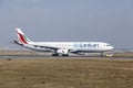 Frankfurt International Airport - SriLankan Airlines Airbus A330 takes off Royalty Free Stock Photo