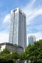 Opernturm Opera Tower in Frankfurt am Main, Germany Royalty Free Stock Photo