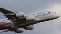 Airbus A380 of Asiana Airlines take off