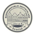 Frankfurt am Main, Germany stamp