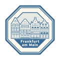 Frankfurt am Main, Germany stamp