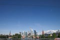 Frankfurt am main hochhaus and bridge in hessen #7 Royalty Free Stock Photo
