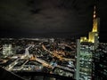 Frankfurt am Main Night Royalty Free Stock Photo