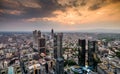 Frankfurt Main Skyline Architecture Royalty Free Stock Photo