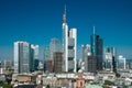 Frankfurt Main Skyline Architecture Royalty Free Stock Photo