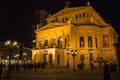 FRANKFURT - MAR 2: Alte Oper at night on March 2, 2013 in Frankfurt, Germany.