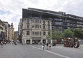 Frankfurt, 2nd august: Historic building from Goetheplatz square in Frankfurt am Main City of Germany. Royalty Free Stock Photo