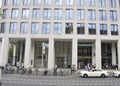 Frankfurt, 2nd august: Shopping Center Building architecture from Downtown of Frankfurt am Main City of Germany. Royalty Free Stock Photo