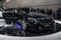 FRANKFURT - SEPT 2015: Brabus Mercedes-Maybach Rocket 900 presen