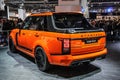 FRANKFURT - SEPT 2015: Crackpot Startech Range Rover pick-up tru