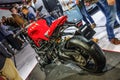 FRANKFURT - SEPT 2015: Ducati Streetfighter 848 presented at IAA