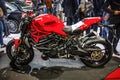 FRANKFURT - SEPT 2015: Ducati Streetfighter 848 presented at IAA