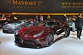 FRANKFURT - SEPT 14: Ferrari Mansory 458 Italia presented as world premiere at