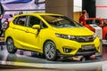 FRANKFURT - SEPT 2015: Honda Jazz presented at IAA International Royalty Free Stock Photo