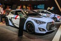 FRANKFURT - SEPT 2015: Hyundai RM15 WRC presented at IAA Interna