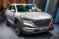 FRANKFURT - SEPT 2015: Hyundai Tucson presented at IAA Internati