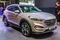 FRANKFURT - SEPT 2015: Hyundai Tucson presented at IAA Internati