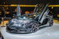 FRANKFURT - SEPT 21: Lamborghini Aventador Carbonado by Mansory