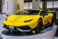 FRANKFURT - SEPT 2015: LAMBORGHINI HURACAN LP 610-4 COUPE/SPYDER