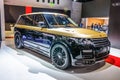 FRANKFURT - SEPT 2015: Land Rover Range Rover Sport Mansory pres