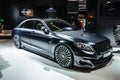 FRANKFURT - SEPT 2015: MANSORY BLACK EDITION Mercedes S Class AM