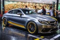 FRANKFURT - SEPT 2015: Mercedes-Benz AMG C63 Coupe Edition 1 pre