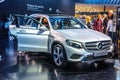 FRANKFURT - SEPT 2015: Mercedes-Benz GLC 250 4MATIC presented at Royalty Free Stock Photo