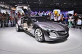 FRANKFURT - SEPT 14: Opel Monza Concept presented as world premiere at the 65th IAA (Internationale Automobil Ausstellung) on Sep Royalty Free Stock Photo