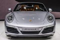 FRANKFURT - SEPT 2015: Porsche 911 991 Carrera S cabrio presente Royalty Free Stock Photo