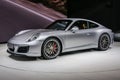 FRANKFURT - SEPT 2015: Porsche 911 991 Carrera S coupe presented