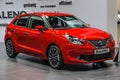 FRANKFURT - SEPT 2015: Suzuki Baleno presented at IAA Internatio