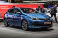 FRANKFURT - SEPT 2015: Toyta Auris Hybrid presented at IAA Inter